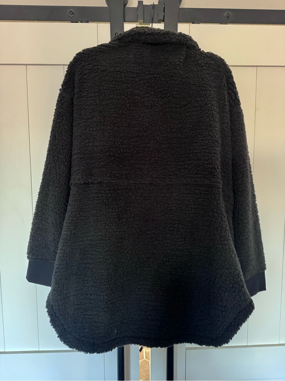 Krimson Klover XL Black Sherpa Zip-Up Coat for Women - Picture 7 of 9